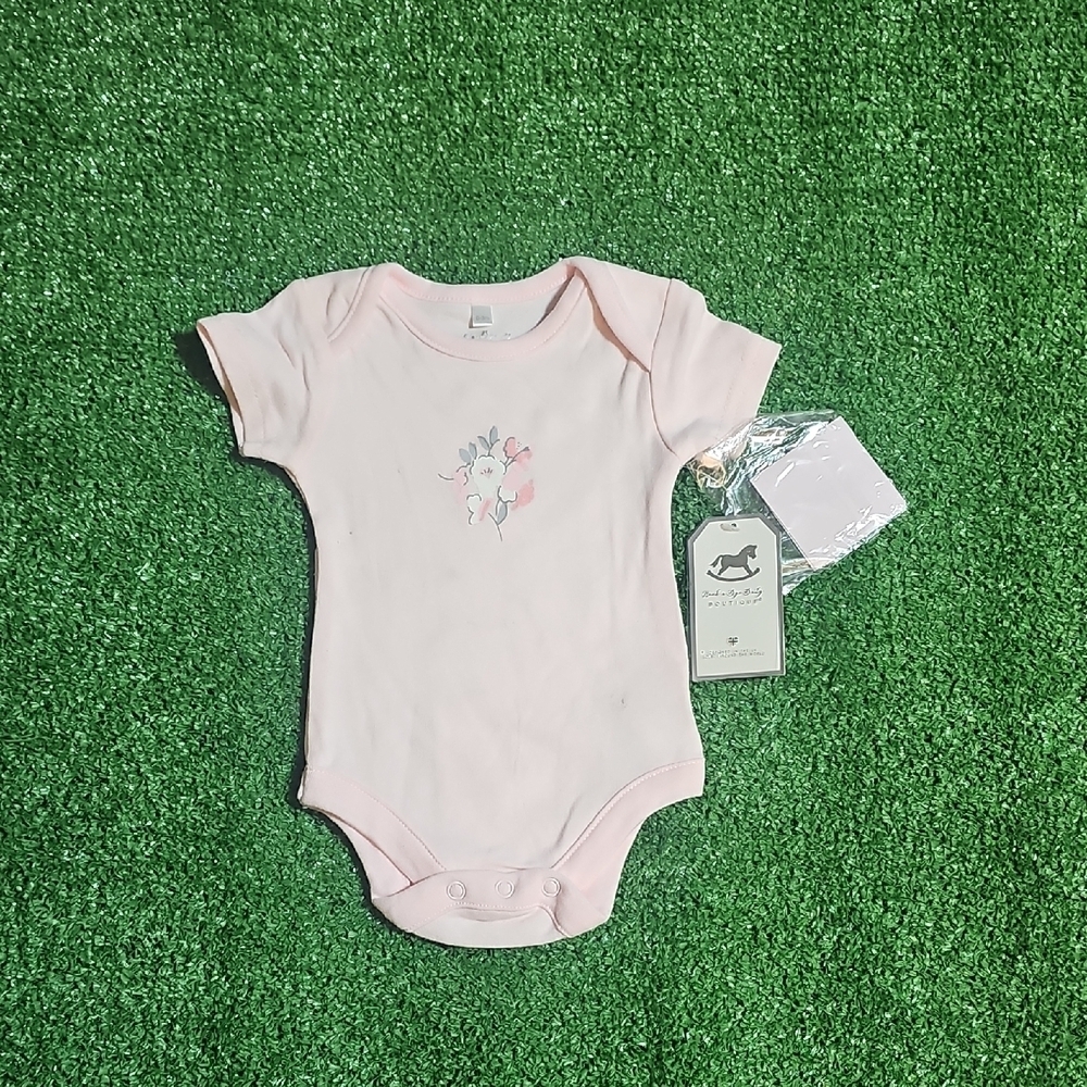 Charming Pink Unicorn Bodysuit for Kids